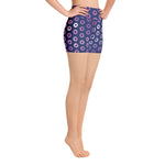 Load image into Gallery viewer, Fishman Space Donuts Phish Yoga Gym Shorts
