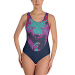 Load image into Gallery viewer, Wombat Had to Have That One-Piece Phish Swimsuit
