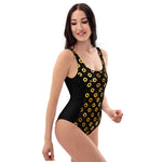 Load image into Gallery viewer, Party Time Fishman Donuts One-Piece Phish Swimsuit
