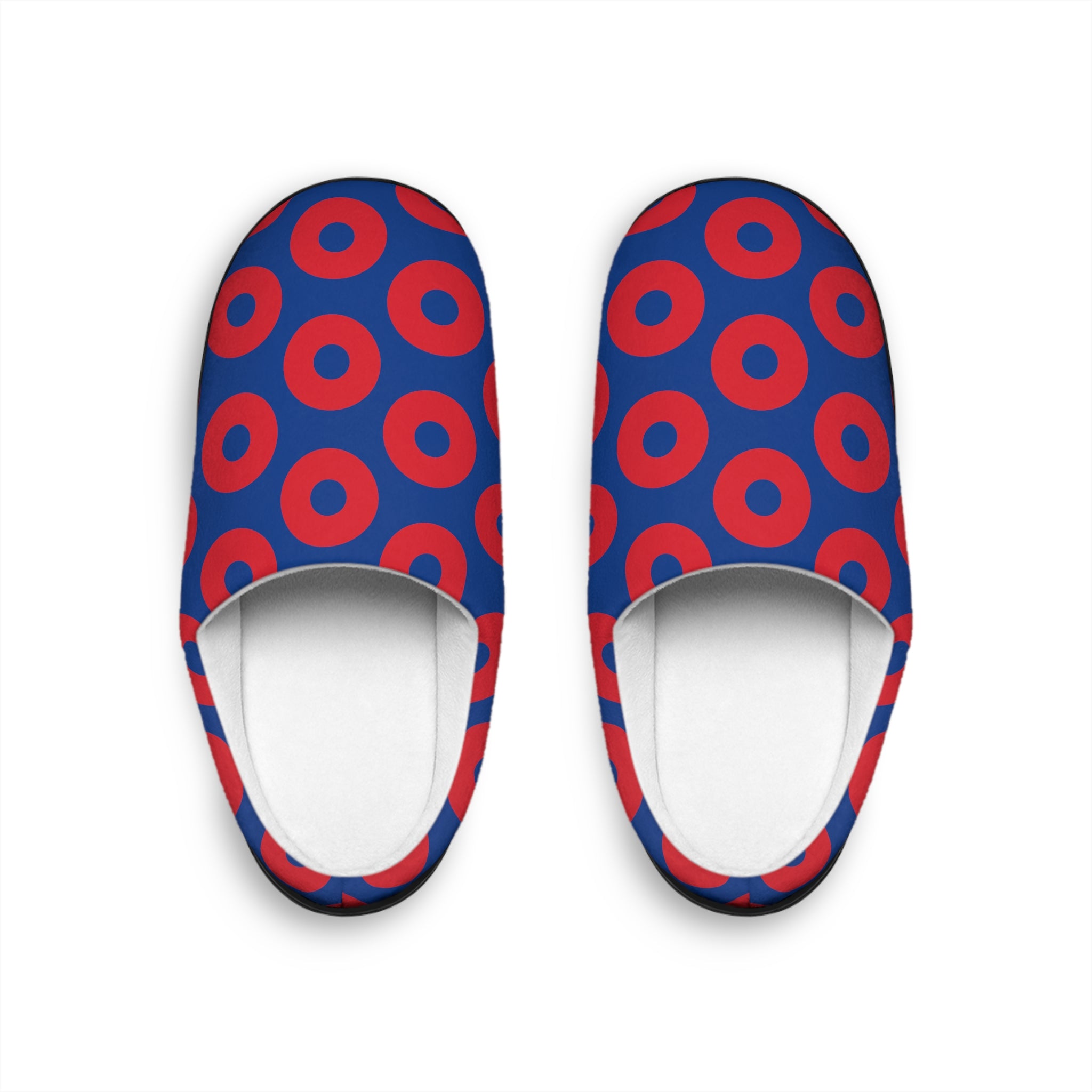 Fishman Donuts Men's Indoor Phish Slippers