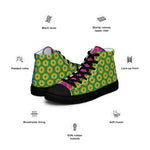 Load image into Gallery viewer, Fishman Donuts Men’s Phish High Top Canvas Shoes
