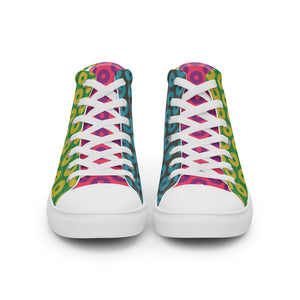 Fishman Donuts Men’s Phish High Top Canvas Shoes