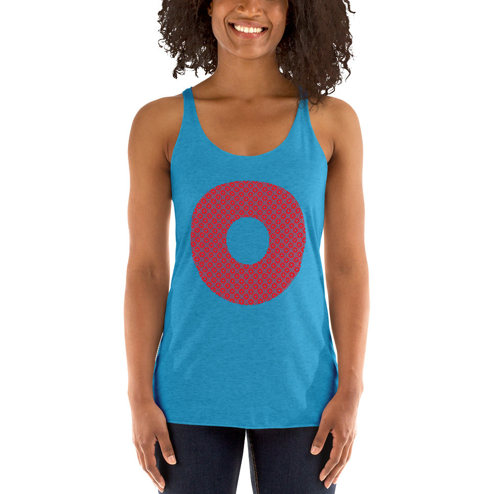 Fishman Donuts Donut Women's Racerback Phish Tank