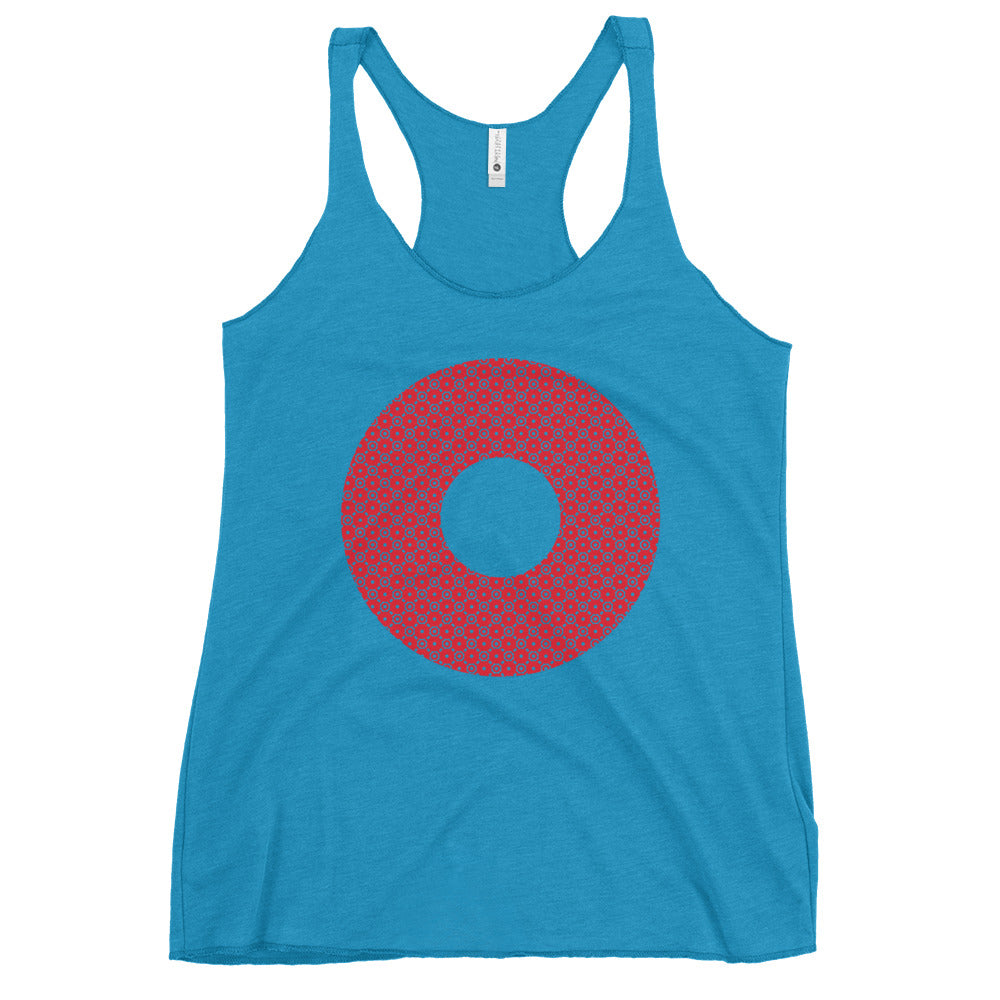 Fishman Donuts Donut Women's Racerback Phish Tank