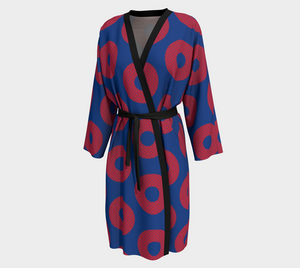 Fishman Donuts Peignoir Phish Robe Kimono