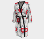 Load image into Gallery viewer, Fishman Snowflake Donut Peignoir Robe
