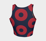 Load image into Gallery viewer, Fishman Donut Donuts Athletic Crop
