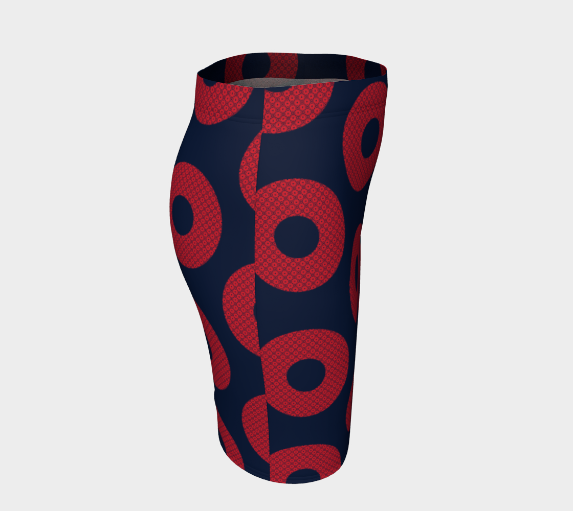 Fishman Donut Donuts Mini Skirt