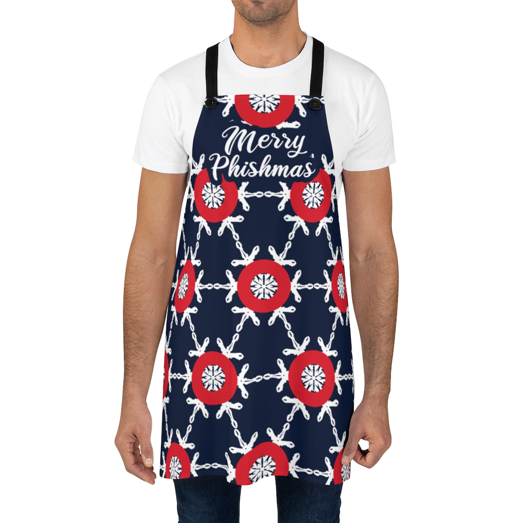 Merry Phishmas Phish Christmas Holiday Kitchen Apron