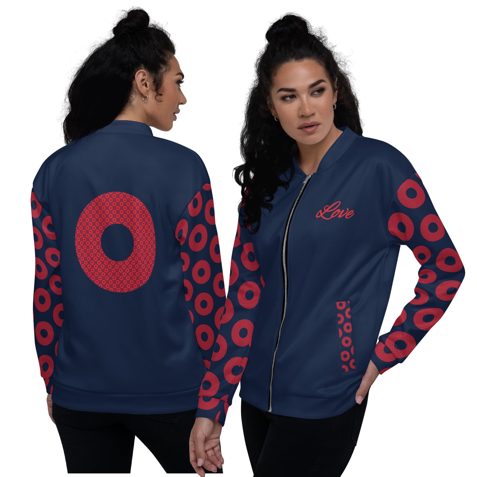 Phish Bomber Jacket Fishman Donuts Love Unisex Coat