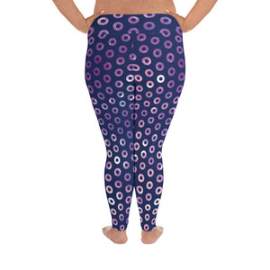Phish Fishman Space Donuts Yoga Pants Plus Size Leggings