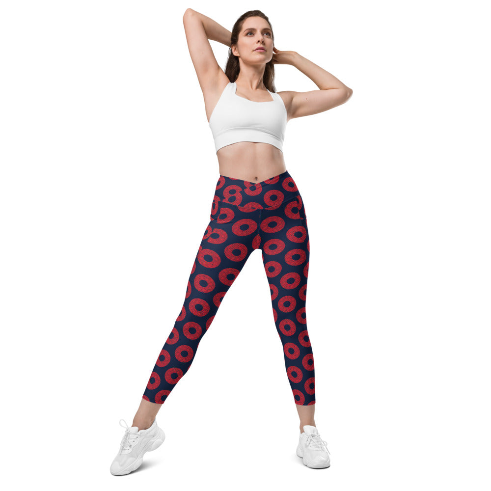 Phish Crossover Leggings With Pockets Fishman Donuts