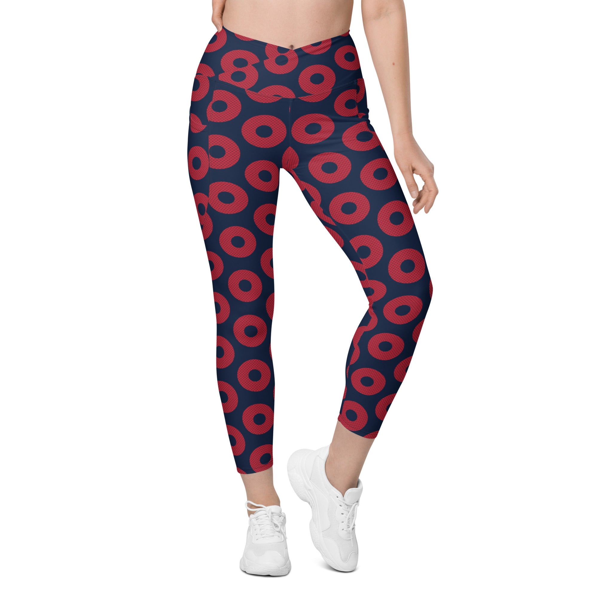 Phish Crossover Leggings With Pockets Fishman Donuts
