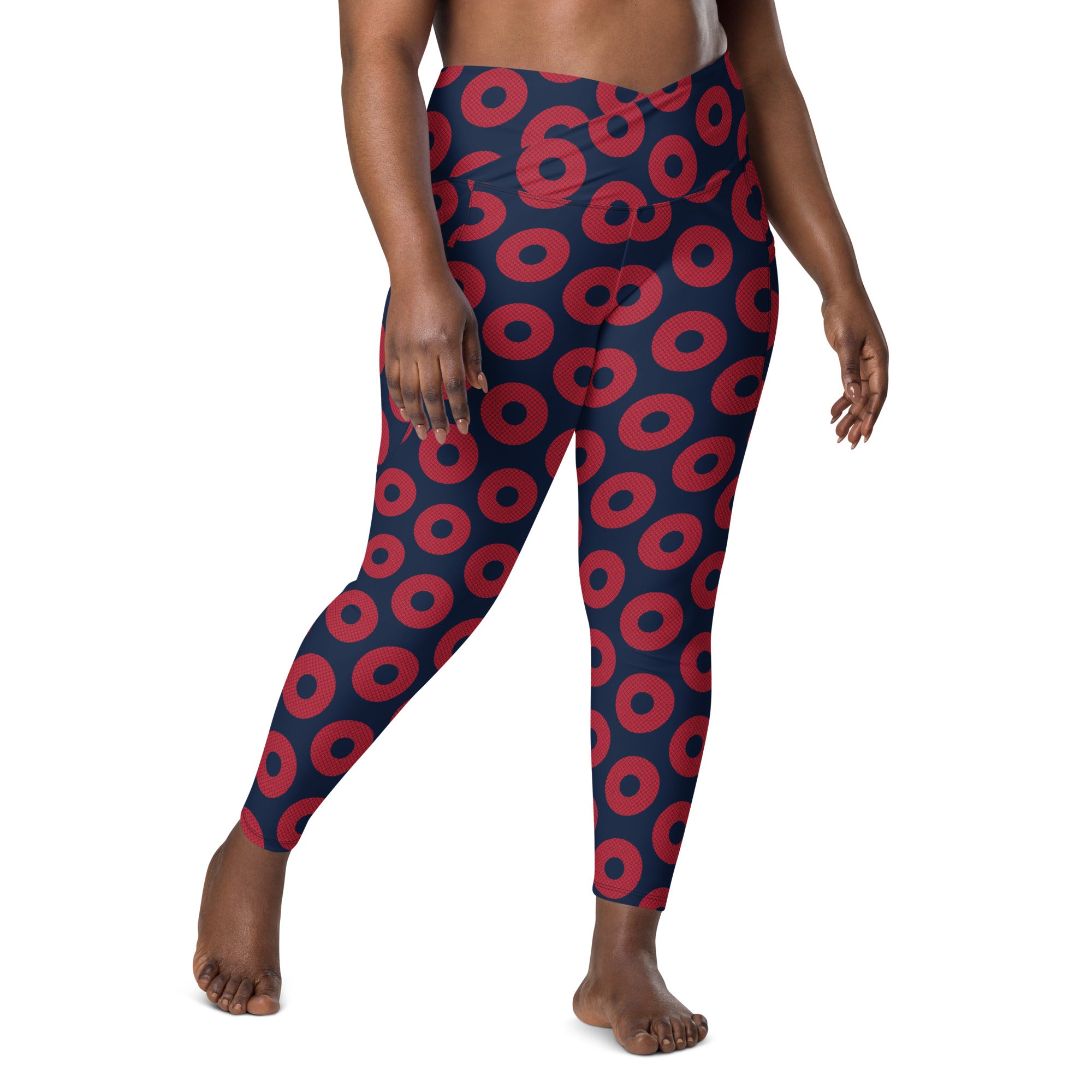 Phish Crossover Leggings With Pockets Fishman Donuts