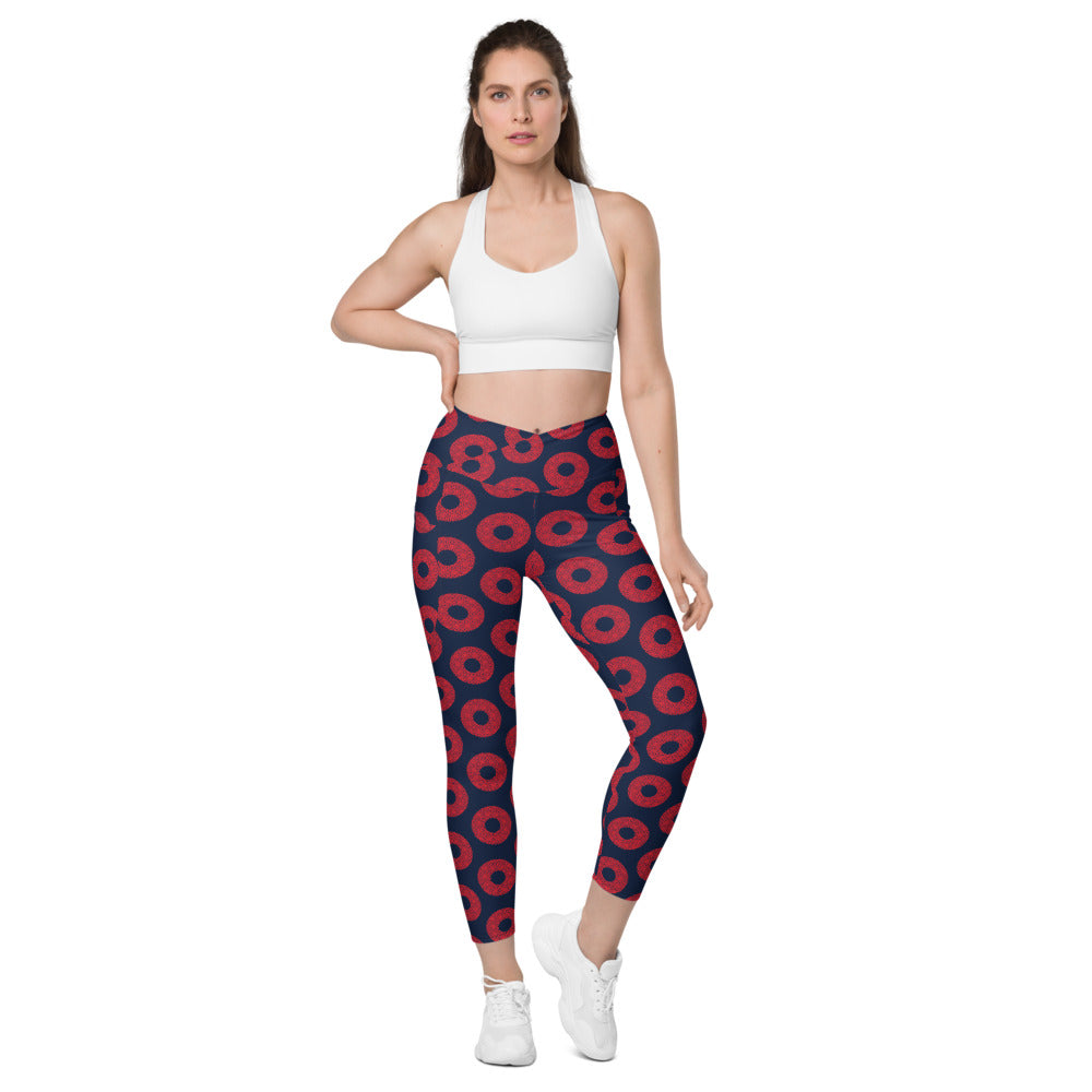 Phish Crossover Leggings With Pockets Fishman Donuts