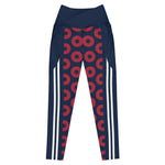 Load image into Gallery viewer, Phish Olympics Crossover Fishman Donuts Leggings With Pockets

