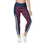 Load image into Gallery viewer, Phish Olympics Crossover Fishman Donuts Leggings With Pockets
