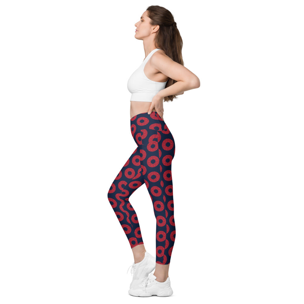 Phish Crossover Leggings With Pockets Fishman Donuts