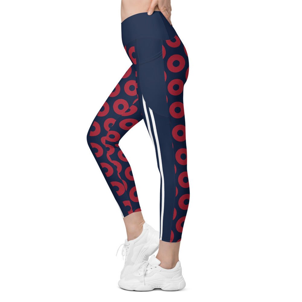 Phish Olympics Crossover Fishman Donuts Leggings With Pockets