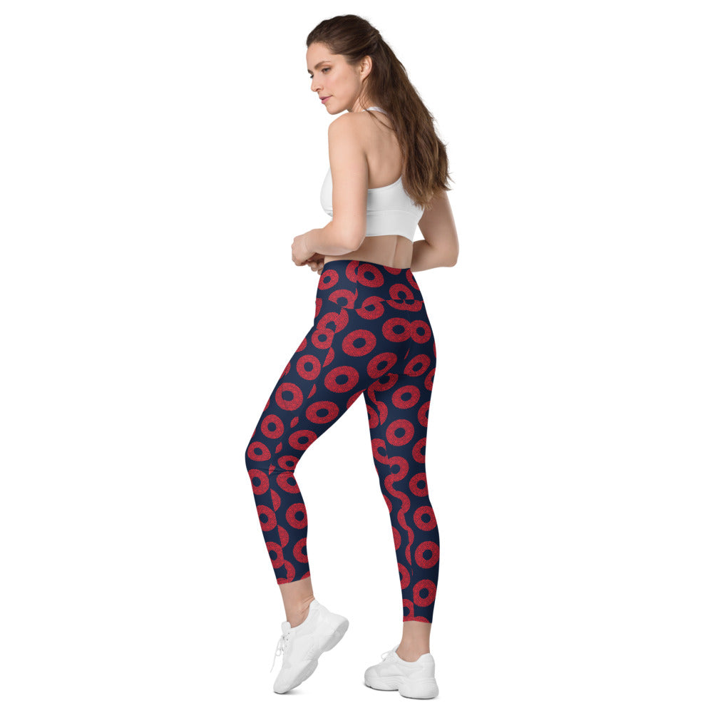 Phish Crossover Leggings With Pockets Fishman Donuts