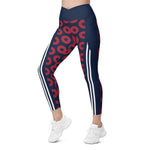 Load image into Gallery viewer, Phish Olympics Crossover Fishman Donuts Leggings With Pockets
