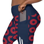 Load image into Gallery viewer, Phish Olympics Crossover Fishman Donuts Leggings With Pockets
