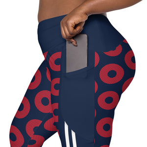 Phish Olympics Crossover Fishman Donuts Leggings With Pockets