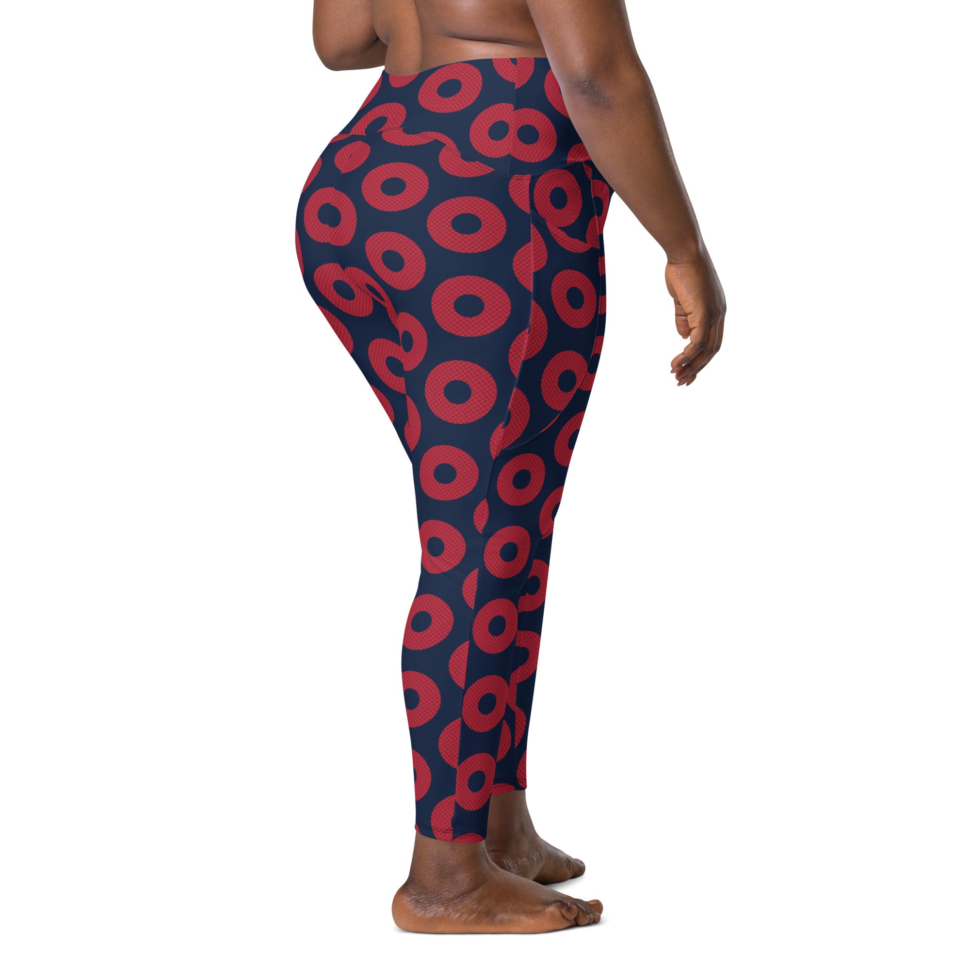 Phish Crossover Leggings With Pockets Fishman Donuts