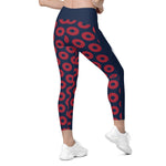 Load image into Gallery viewer, Phish Olympics Crossover Fishman Donuts Leggings With Pockets
