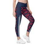 Load image into Gallery viewer, Phish Olympics Crossover Fishman Donuts Leggings With Pockets

