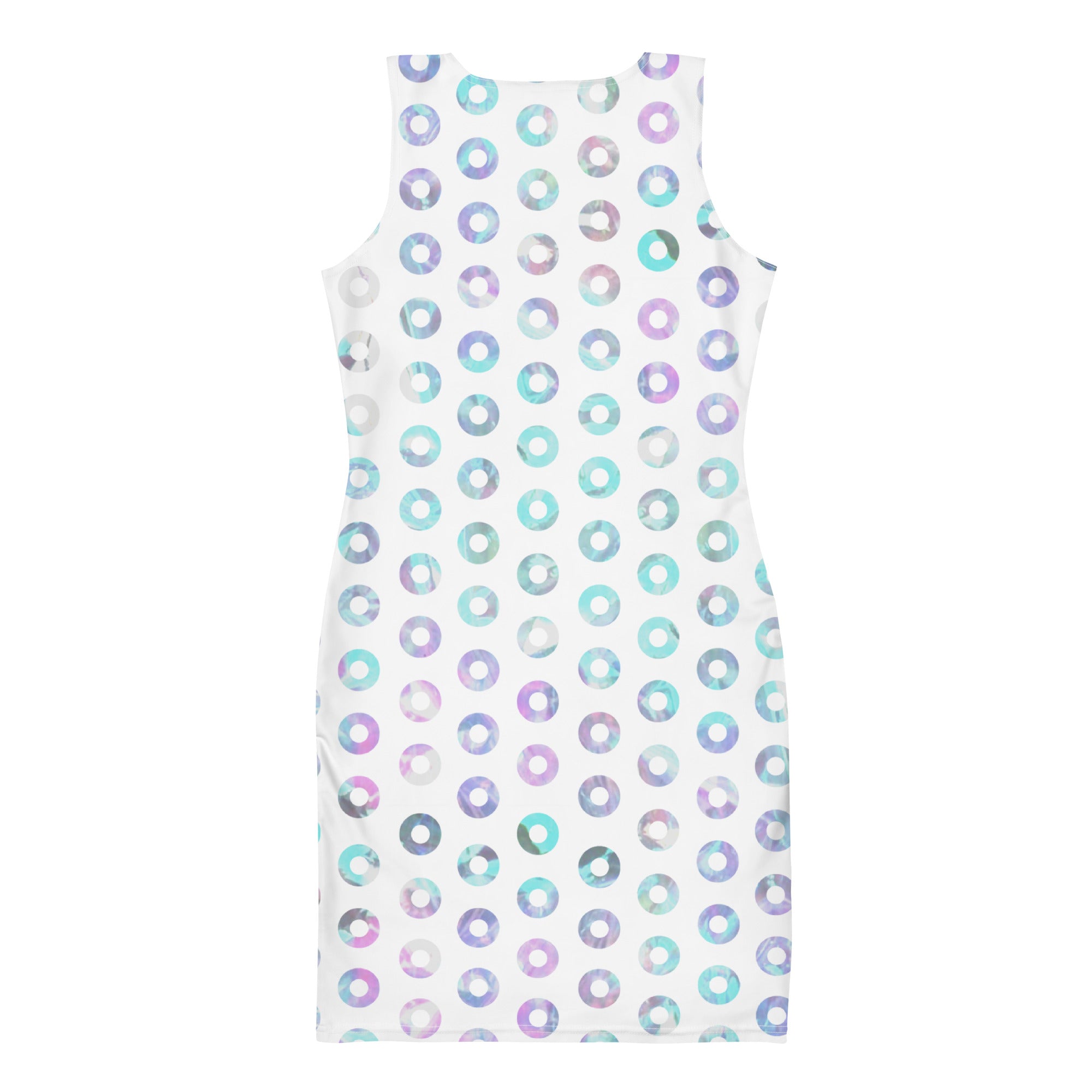 Phish Fitted Tank Dress Kasvot Vaxt Fishman Donuts
