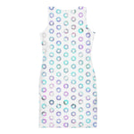 Load image into Gallery viewer, Phish Fitted Tank Dress Kasvot Vaxt Fishman Donuts
