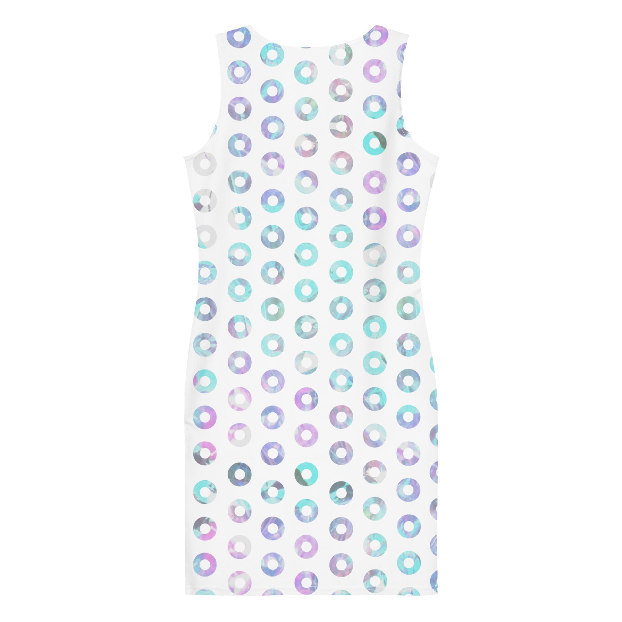 Phish Fitted Tank Dress Kasvot Vaxt Fishman Donuts