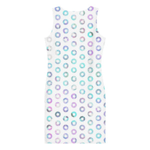 Phish Fitted Tank Dress Kasvot Vaxt Fishman Donuts