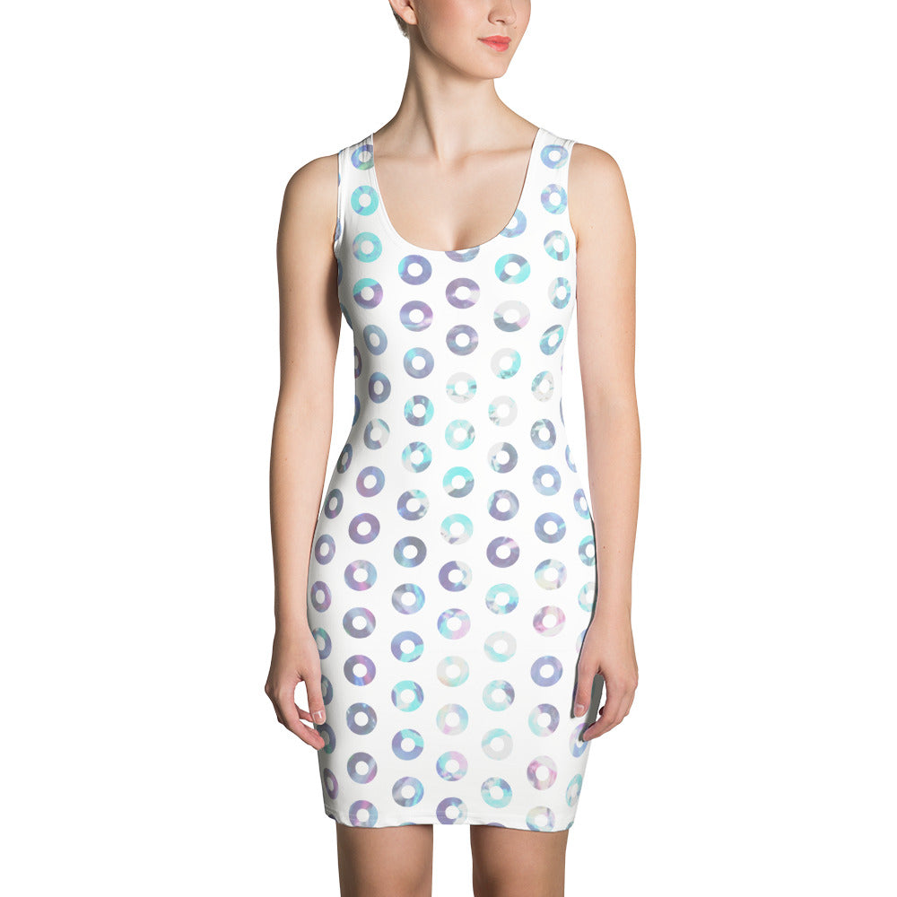 Phish Fitted Tank Dress Kasvot Vaxt Fishman Donuts
