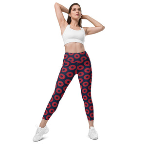 Phish Leggings With Pockets Fishman Donuts Pants