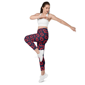 Phish Leggings With Pockets Fishman Donuts Pants