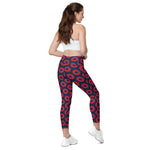 Load image into Gallery viewer, Phish Leggings With Pockets Fishman Donuts Pants
