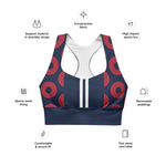 Load image into Gallery viewer, Phish Olympics Fishman Donuts Sports Bra
