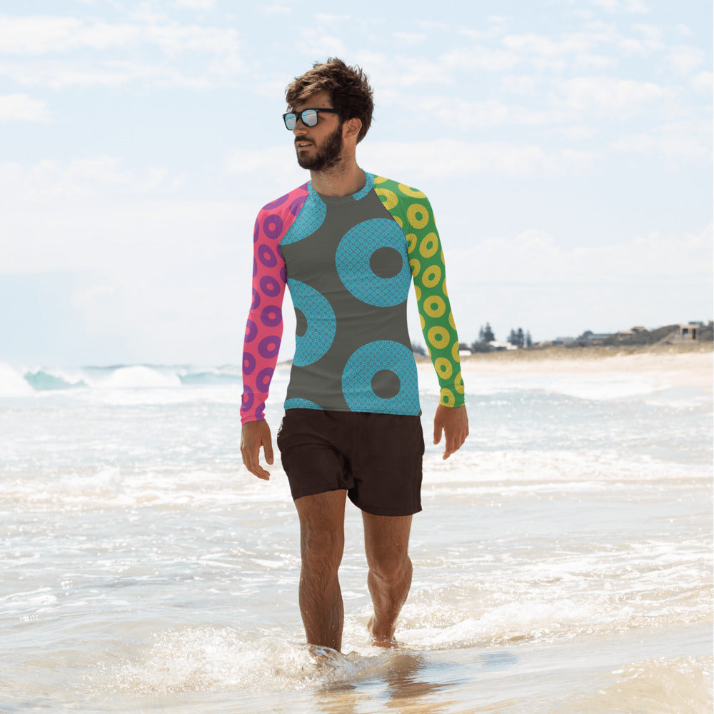 Phish Rash Guard Fishman Donuts LEMSG Men's Swim