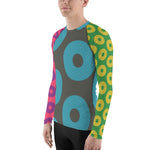 Load image into Gallery viewer, Phish Rash Guard Fishman Donuts LEMSG Men&#39;s Swim

