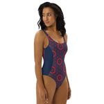 Load image into Gallery viewer, Flower of Life Fishman Donuts One-Piece Phish Swimsuit
