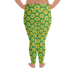 Load image into Gallery viewer, Phish LEMSG Fishman Donuts Yoga Larger Leggings
