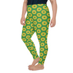 Load image into Gallery viewer, Phish LEMSG Fishman Donuts Yoga Larger Leggings
