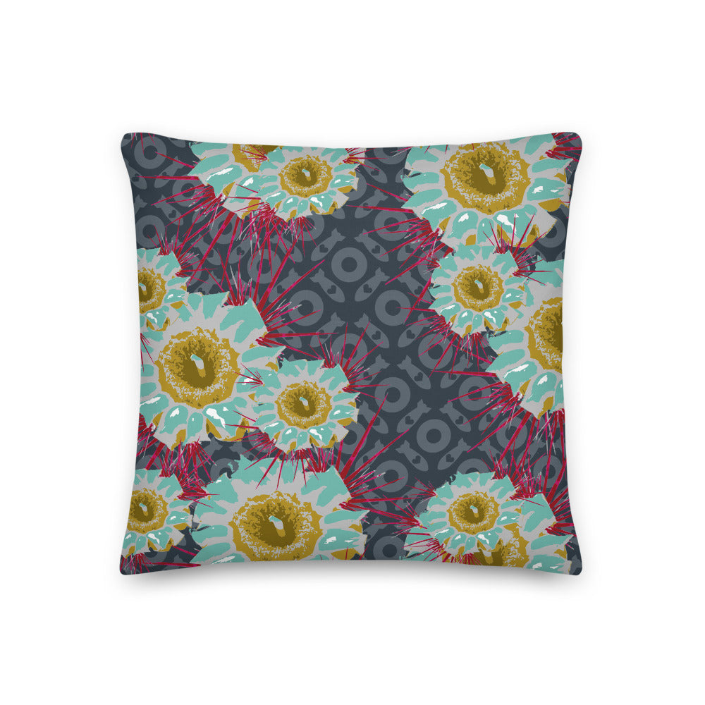 Cactus Flower Premium Pillow Mike Gordon Bass Bombs