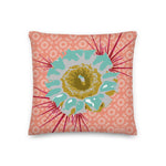 Load image into Gallery viewer, Cactus Flower Premium Pillow Mike Gordon Bass Bombs
