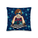 Load image into Gallery viewer, Phish Dinner and a Rematch NYE MSG Premium Pillow
