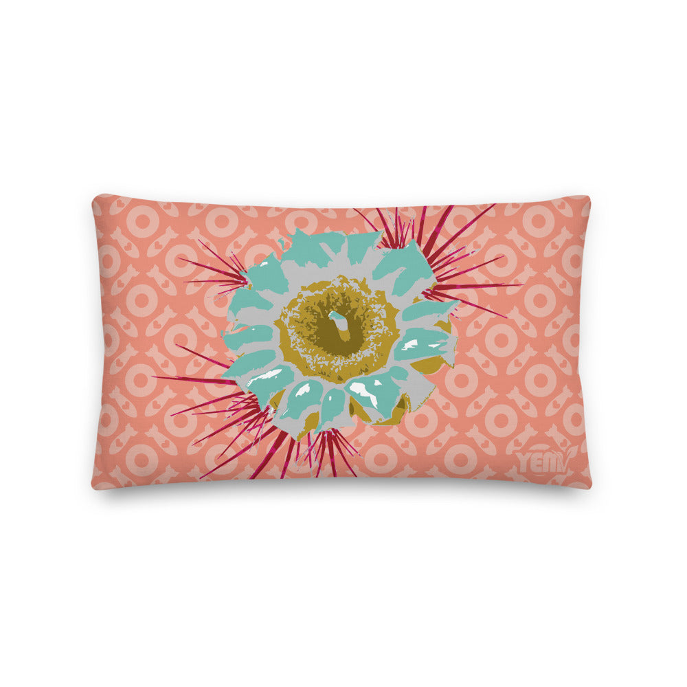 Cactus Flower Premium Pillow Mike Gordon Bass Bombs