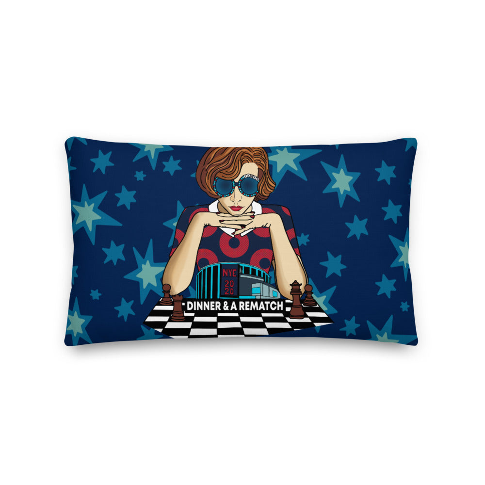 Phish Dinner and a Rematch NYE MSG Premium Pillow