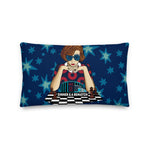 Load image into Gallery viewer, Phish Dinner and a Rematch NYE MSG Premium Pillow
